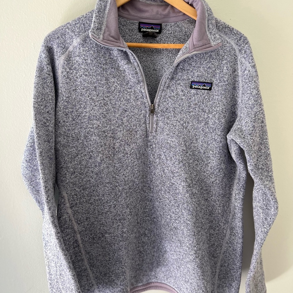 Patagonia better sweater 1/4 zip fleece